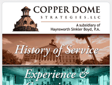 Tablet Screenshot of hsbcopperdome.com